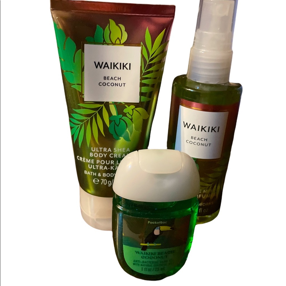 Waikiki beach coconut 🌴 set **